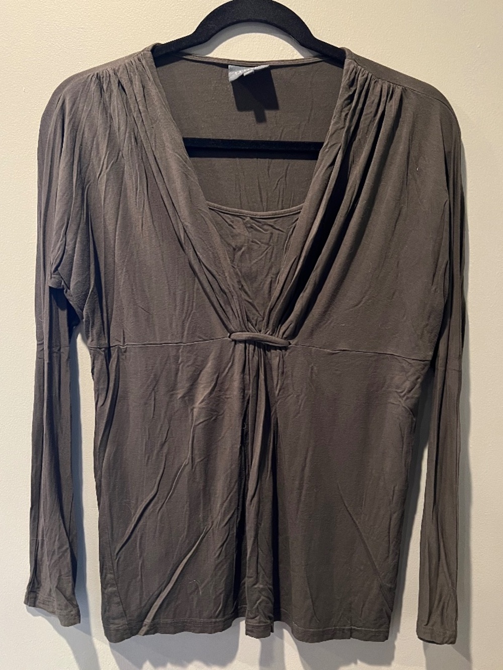 Milk Nursingwear Maternity Nursing Top Olive Green Size M